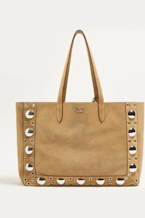 VALENTINO GARAVANI BORSA SHOPPING GRANDE GARAVANI NELLC??TE IN SUEDE Uomo UNI