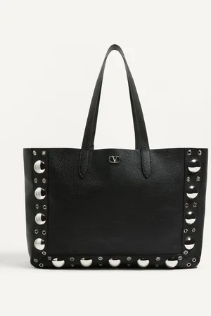 VALENTINO GARAVANI BORSA SHOPPING GRANDE GARAVANI NELLC??TE IN VITELLO GRANATO Uomo UNI