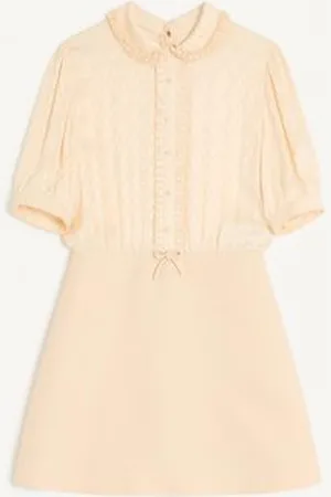 VALENTINO ABITO CORTO IN CREPE COUTURE Donna 36