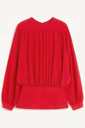 VALENTINO TOP IN LIGHT GEORGETTE Donna 36