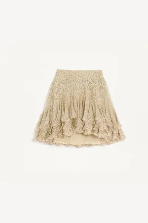 VALENTINO GONNA IN CHIFFON STAMPA PLUSDEPOIS Donna 36