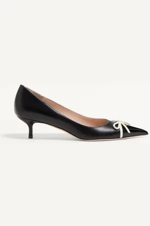 VALENTINO GARAVANI D??COLLET?? BEPOINTY IN VERNICE E CAPRETTO 45MM Donna 35.5
