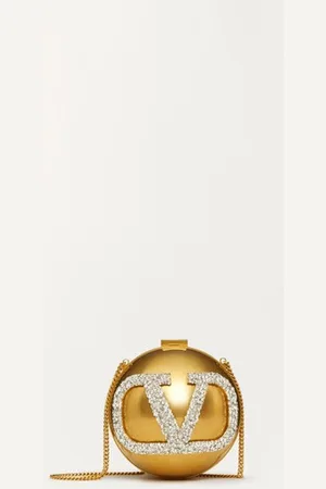 VALENTINO GARAVANI MINAUDI??RE VLOGO SIGNATURE IN METALLO E CRISTALLI SWAROVSKI?? Donna UNI