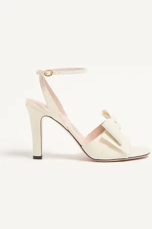 VALENTINO GARAVANI SANDALO BOWOW IN CAPRETTO 95MM Donna 36