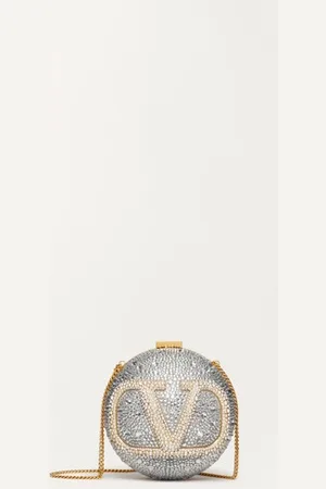 VALENTINO GARAVANI MINAUDI??RE VLOGO SIGNATURE IN METALLO E CRISTALLI SWAROVSKI?? Donna UNI