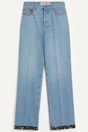 VALENTINO PANTALONE IN CON FONDO CON STAMPA FLOREALE Uomo 25
