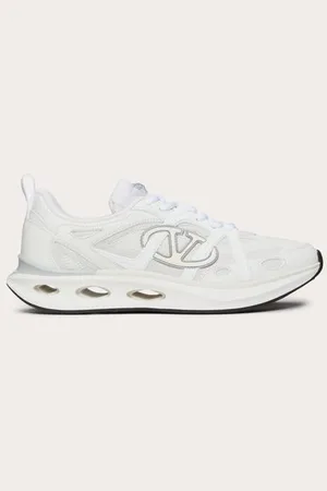 VALENTINO GARAVANI SNEAKER VLOGO EASYJOG IN VITELLO E TESSUTO Donna 35.5