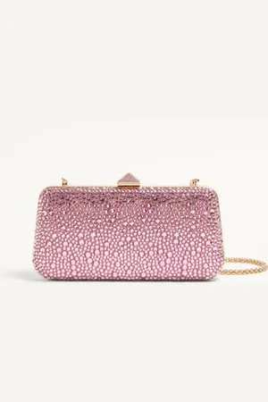 VALENTINO GARAVANI MINAUDIERE CARRY SECRETS CON STRASS Donna UNI