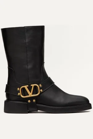 VALENTINO GARAVANI STIVALETTO VLOGO SIGNATURE IN VITELLO 30MM Donna 35.5