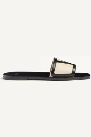 VALENTINO GARAVANI SANDALO SLIDE VIVA SUPERSTAR IN NAPPA Donna 35.5