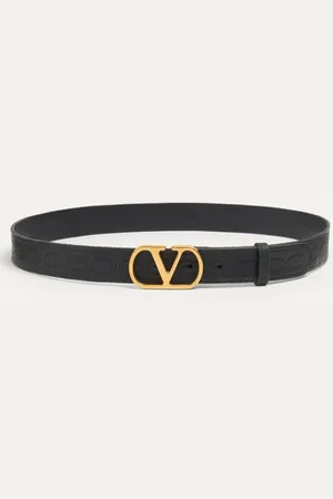 VALENTINO GARAVANI CINTURA VLOGO SIGNATURE IN VITELLO 30 MM Uomo 085