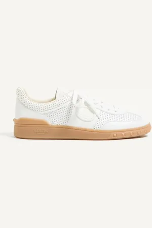 VALENTINO GARAVANI SNEAKER LOW TOP UPVILLAGE IN NAPPA TRAFORATA Uomo 38