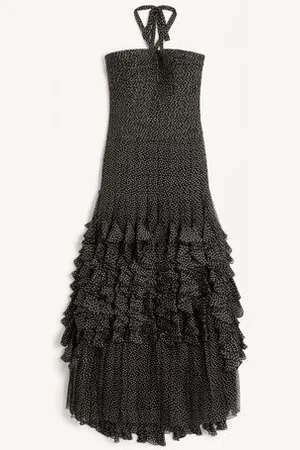 VALENTINO ABITO LUNGO IN CHIFFON STAMPA PLUSDEPOIS Donna 40