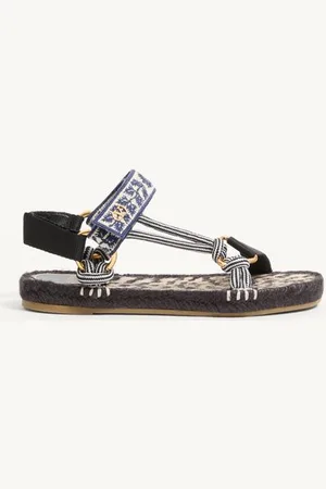 VALENTINO GARAVANI SANDALO LAKE POWELL CON RICAMO GRAPE 20MM Donna 35