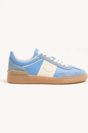 VALENTINO GARAVANI SNEAKER UPVILLAGE IN CROSTA CON BANDA IN VITELLO NAPPATO Donna 35.5