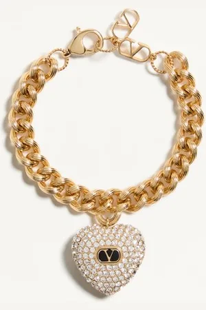 VALENTINO GARAVANI BRACCIALE COER ROYAL IN METALLO, SMALTO E CRISTALLI SWAROVSKI?? Donna M