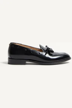 VALENTINO GARAVANI MOCASSINO BOWSHIRE IN VITELLO LUCIDO Uomo 39