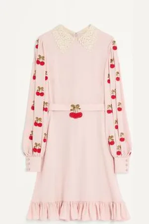 VALENTINO ABITO IN GEORGETTE RICAMATO Donna 36