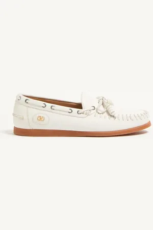 VALENTINO GARAVANI SCARPA DA BARCA PALM AVENUE IN BUFALO Uomo 39