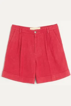 VALENTINO BERMUDA IN LINO CON RISVOLTO Uomo 44