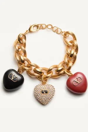 VALENTINO GARAVANI BRACCIALE COER ROYAL IN METALLO,SMALTO E CRISTALLI SWAROVSKI?? Donna M