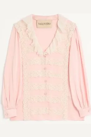 VALENTINO CAMICIA IN RASO MARTELLATO Donna 36