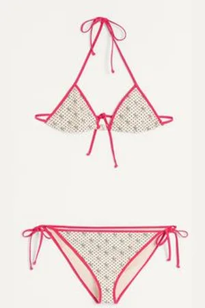 VALENTINO BIKINI IN LYCRA STAMPA GELATINI CON POIS Donna L