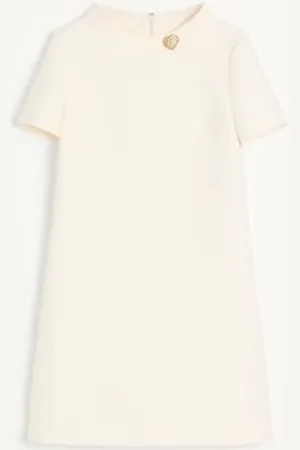 VALENTINO ABITO CORTO IN CREPE COUTURE Donna 36
