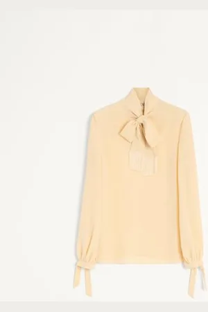 VALENTINO TOP IN CREPE DE CHINE Donna 36