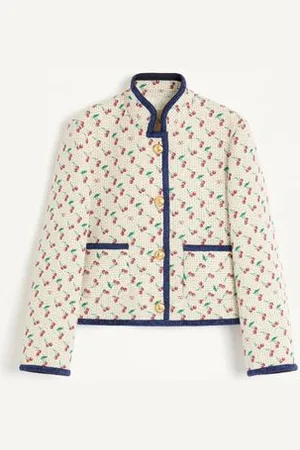 VALENTINO CABAN IMBOTTITO IN JACQUARD STAMPA CHERRYFIC Donna 36