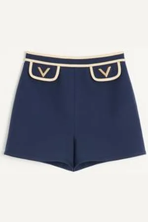 VALENTINO SHORTS IN CREPE COUTURE Donna 36