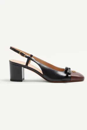 VALENTINO GARAVANI D??COLLET?? SLINGBACK VALET DU ROI IN CAPRETTO 60MM Donna 35.5