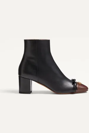 VALENTINO GARAVANI STIVALETTO VALET DU ROI IN CAPRETTO 60MM Donna 35.5