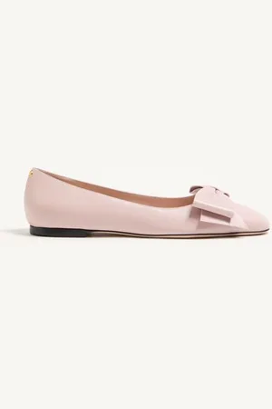 VALENTINO GARAVANI BALLERINA BOWOW IN CAPRETTO Donna 35.5
