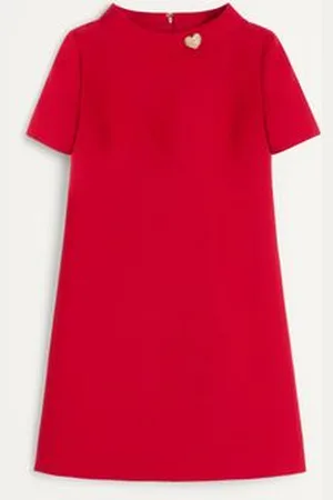 VALENTINO ABITO CORTO IN CREPE COUTURE Donna 36