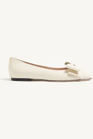 VALENTINO GARAVANI BALLERINA BOWOW IN CAPRETTO Donna 35.5