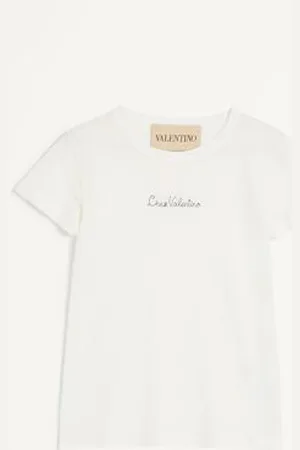 VALENTINO T-SHIRT IN COTONE Donna L