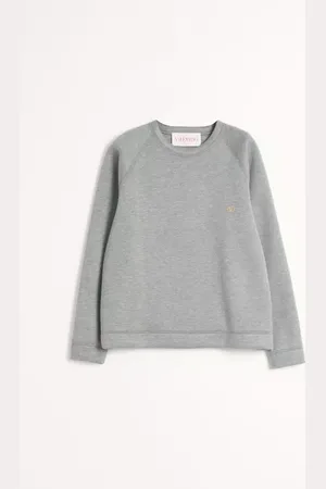 VALENTINO FELPA GIROCOLLO IN NEOPRENE CON VLOGO Uomo L