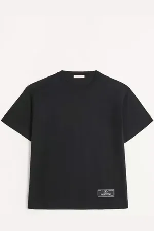 VALENTINO T-SHIRT IN COTONE CON ETICHETTA SARTORIALE MAISON Uomo 3XL