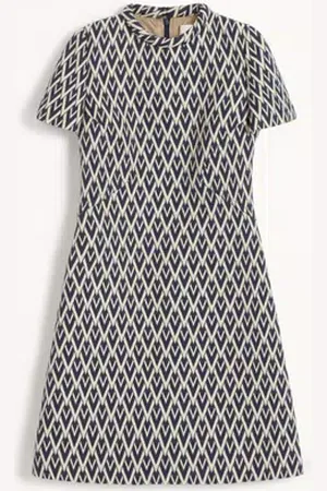 VALENTINO ABITO CORTO IN JACQUARD TOUTE LA V Donna 36