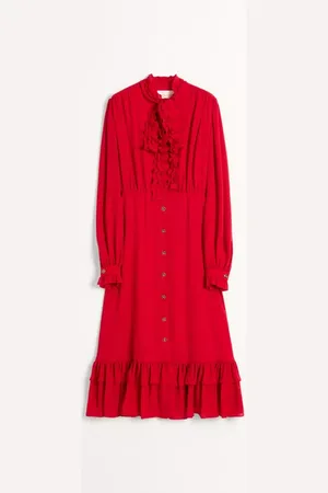 VALENTINO ABITO MIDI IN GEORGETTE Donna 36