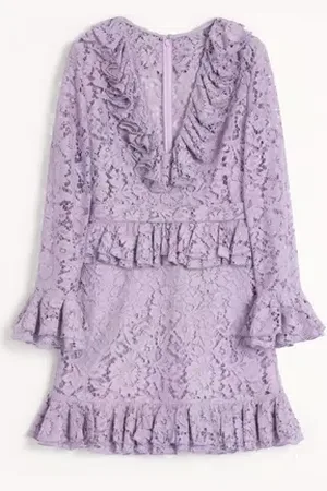 VALENTINO ABITO CORTO IN HEAVY LACE Donna 36