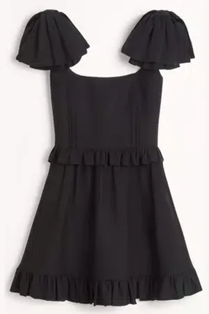 VALENTINO ABITO CORTO IN CREPE COUTURE Donna 36