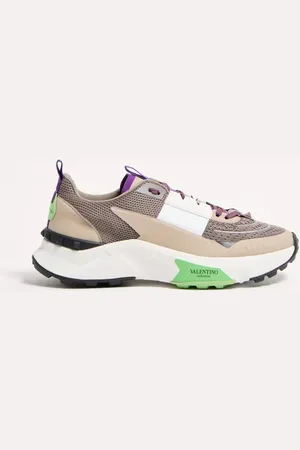 VALENTINO GARAVANI SNEAKER LOW TOP TRUE ACT IN MESH E TESSUTO GOMMATO Uomo 39