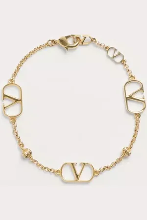 VALENTINO GARAVANI BRACCIALE VLOGO SIGNATURE IN METALLO Donna M