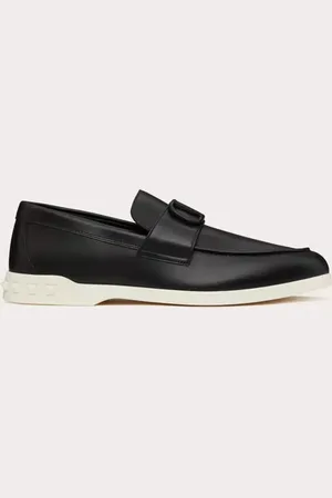 VALENTINO GARAVANI MOCASSINO LEISURE FLOWS IN VITELLO Uomo 39