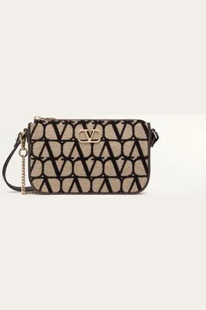 VALENTINO GARAVANI MINI BORSA CON TRACOLLA VLOGO SIGNATURE TOILE ICONOGRAPHE Donna UNI