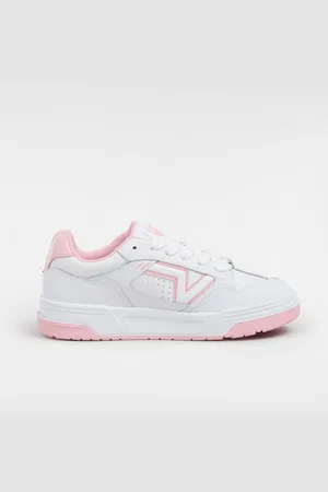 Vans Scarpe Upland, Uomo, Bianco/Rosa