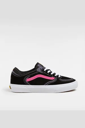 Vans Scarpe Skate Rowley, Uomo, Nero/Rosa