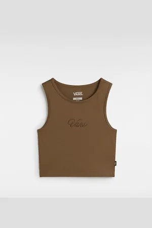 Vans Canotta corta aderente Small Staple, Donna